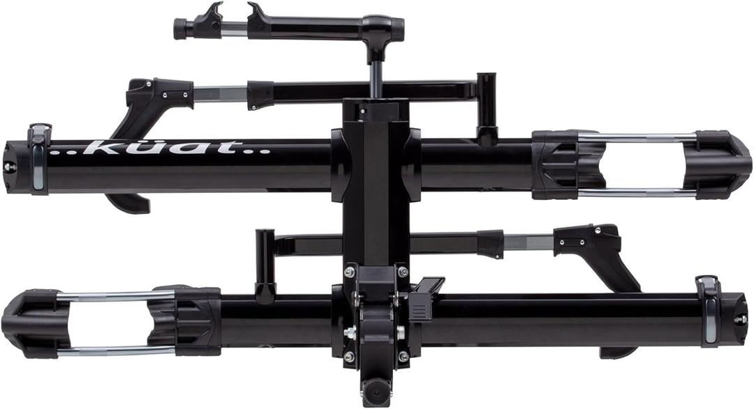 KUAT NV 2.0-1.25" - 2-Bike Hitch Rack | Robust 2-Bike Rack with Trail Doc for Riders & Cyclists | Rugged All-Metal Construction | E-Bike Compatible | Easy Installation | Built for The Long Haul