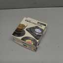 3 x Funny Retro Vinyl Record Coasters, Creative Drink Coasters Set of 6 with Vinyl Record Player Holder for Music Lovers, Housewarming Hostess Gifts, Birthday and White Elephant Gifts Ideas