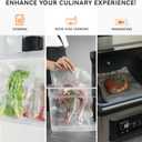 [2024 Q4] 11" x 16" Vacuum Sealer Bags, 100 Count-Ideal for Food Storage, Sous Vide, and Meal Prep, Keep Food Fresh and Nutrients, Wevac Lite