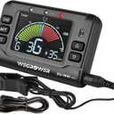 Wegrower Metronome Tuner, Rechargeable 3 In 1 Digital Metronome Tuner Tone Generator for Guitar, Bass, Violin, Ukulele and Chromatic,Clarinet, Trumpet, Flute, Tuners for All Instruments