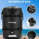 IDRYBAG Waterproof Backpack for Travel, Kayaking, Boating, Swimming, Floating Paddle Boarding - Submersible Dry Bag 35L