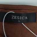 ZESICA Womens Summer Asymmetrical T Shirts Ruched Fitted Y2K Going Out Tops 2026 Spring Fashion Outfits Casual Work Blouse, Brown, L