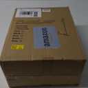 Fiqevs 3 Globe Mid Century Modern Floor Lamp for Living Room, Gold Standing Lamp with Frosted Glass Shade and 3x2700K Warm LED Bulbs, Vintage Retro Tall Lamps for Bedrooms, Office - Antique Brass 