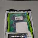 Compatible with Samsung Galaxy Tab A11 Plus 11 inch,with 360-Degree Rotating Stand, Heavy Duty Silicone Cover with Handle, Kickstand, Shoulder Strap (Black+Green)