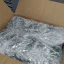 2 Pcs Snow Flocked Alaskan Pine Artificial Christmas Garland Thick White Winter Snowy Pine Garland Deluxe Faux Holiday Season Outdoor Wreath for Christmas Home Decorations (6 ft)