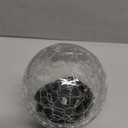 Solar Powered Glass Ball + Accessories- for Solar Wind Spinner Replacement Color Solar Light Parts 80mm