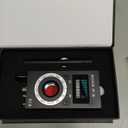 Hidden Camera Detectors, Anti Spy Camera Finder, GPS Tracker Detector, Hidden Devices Detector for Airbnb, Hotels, Bathroom, Home, Office (Black)