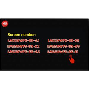 LM238WF5 SS A1 LCD Replacement for LM238WF5-SSA2 LM238WF5-SSA3 LM238WF5-SSE1 LM238WF5-SSG1 LM238WF5-SSG3 LCD Display Panel 19201080 FHD (Touch Version)