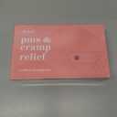 Portable Heating Pad for Period Cramps - Period Cramps Relief Menstrual Heating Pad Vibration Heating Pad for Pain, Rechargeable Battery, Cordless - Wireless Heating Pad with Massager Girlfriend Gifts