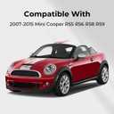 KARPAL Chrome Hood Trim Molding Compatible with 2007-2015 Mini Cooper R55 R56 R58 R59 Replaces 51132751040