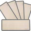 5 pcs Silicone Baking Mats For Harvest Right Freeze Dryer Medium Size Trays (Gray, M - Medium)