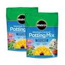 Miracle-Gro Moisture Control Potting Mix - Plant Soil For Container Plants, Protects against Over- and Under-Watering, 8 qt. (1-Pack)