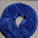 BENCMATE Inflatable Dog Cone Collar Alternative, Soft Dog Cone for Dogs and Cats, Neck Recovery ECollar Donut Collar After Surgery (Large, Blue)