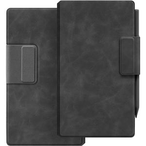 Ayotu Case for Remarkable Paper Pro Move 7.3", 1:1 Fit Smart Cover Book Folio with Auto Wake/Sleep, Sensual-Touch Leather Cover, Microfiber Lining, Strong Magnet(Standard Slim Case A-Skin-Touch Gray)