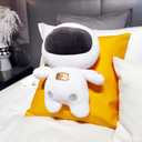 14inch Astronaut Stuffed Plush Toy Pillow,Spaceman Body Pillow Plush Doll Soft Couch Pillows Ornaments