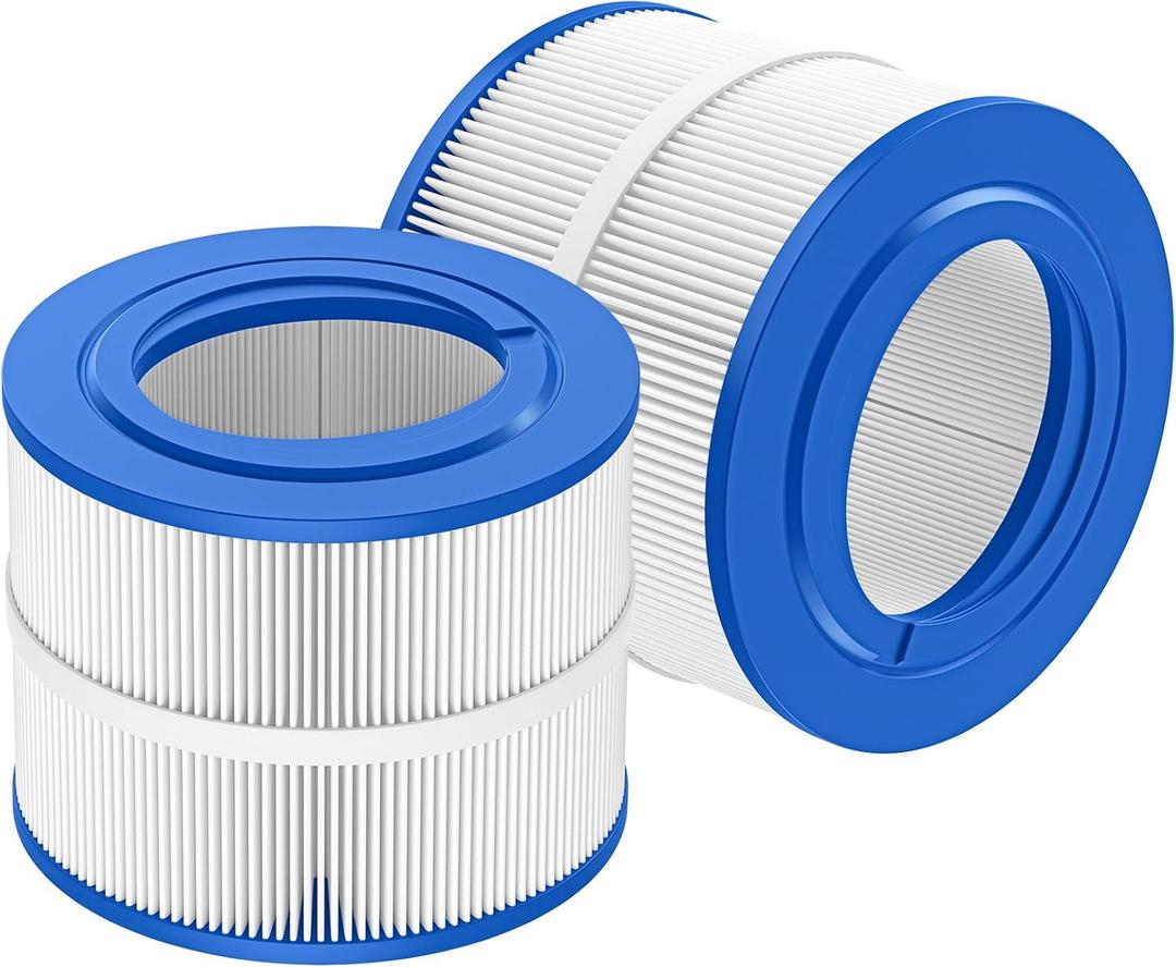 2-Pack Hot tub& SPa Filter Compatible with Pleatco PBF40M, Pleatco PBF40-M, Bull Frog Wellspring 30 Coreless 10-00282 Filter Cartridge