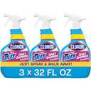 Clorox Plus Tilex Daily Shower Cleaner, 32 Fluid Ounce Spray Bottle, Pack of 3