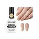 JODSONE 16.5ml Flesh Color Gel Polish U V Soak Off Nail Lacquer for Professional Manicures at Home Light Nude Nail Color for French Natural Nail Art Designs