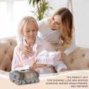 Get Well Gifts for Women Men After Surgery Recovery Blanket,Cancer Care Gifts Feel Better Get Well Soon Gifts for Women, at Least You Dont Have to Wear A Cone Grey Throw Blanket 60"x80"