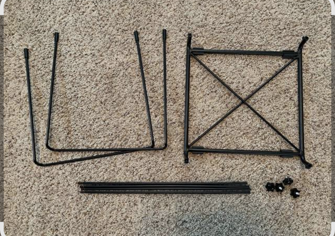 Outdoor Metal Trash Bag Holder Outdoor Leaf Bag Support Stand Metal Garbage Bag Frame Holder