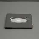Car Tissue Box, Car Visor Tissue Holder, Car Tissue Holder, Premium Tissue case Holder for car (Gray) (Grey)