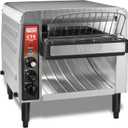 Waring Commercial CTS1000B Conveyer Toaster, 1000+ slices per hour, 208V, 2700W, 6-20 Phase Plug,Silver