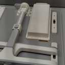 Laptop Desk for Bed, Adjustable Bed Table with Leather Desktop, Foldable X-Large Laptop Bed Trays with Drawer for Bed Couch Floor Writing Working Reading Eating Painting (Gray, 23.6"15.7")