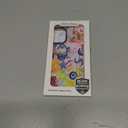 ChiCsFleur for iPhone 12 Pro Max Case, TPU Phone case with Camera Protection for Women Girls Teens - Collage Postage Stamp Fruit Y2K Evil Eye Papaya Bow Pink Blue Sorority Aesthetic Unique