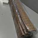 UNISHADES Cordless Bamboo Roman Shades for Windows, Blinds Size (30.5" W 48" H) Colour (Highfield Teak)