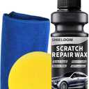 SHIELDOM Scratch Remover Car Scratches Removal Wax Vehicles Scuff & Swirl Polishing & Waxing Kits with Buffer Pad & Towel, Rubbing Compound for Automobile Paint Repair -5oz