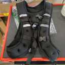 Weighted Vest Iron Sand Fitness Weighted Jacket for Running Calisthenics Gym Black 15Lb | Fitness Running & Yoga | Strength Training | Weighted Vests