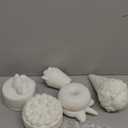 Insnug Paint Your Own Squishies Kit - Sensory Toys Squishy Painting Kit Stress Relief Squishies for Girl Kids Age 4 6 8 10 Slow Rising Squeeze Autism Toys Unicorn Gift Ice Cream Cake Milk Shake Donut (Yellow)