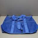 Mesh Beach Bag, Large Beach Tote with Zipper Pocket, Toys Pool Bag for Family Travel Vacation Cruise Essentials (Xxl, Zipper Closure - Blue)