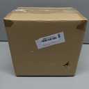 Pendant Light Black Lamp Holder and Glass Striped Light Shade Modern Pendant Lighting for Kitchen Island Farmhouse Hanging Lights Fixtures (L, Amber)