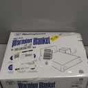 Westinghouse Electric Blanket Full Size, Super Cozy Soft Flannel 80"" x 84"" Heated Blanket with 10 Fast Heating Levels & 1-12 Auto-Off, Machine Washable, ETL&FCC Certification, Charcoal