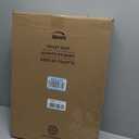 Bemis 7300SLEC Slow Close Toilet Seat, Easy Clean Hinges and Durable Plastic Seat, Made in USA, Elongated, Biscuit