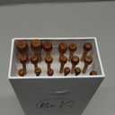 BeKnitting 9pc (10") High-Quality Bamboo Straight Knitting Needles Set for Adults & Kids | Carrying Case | Holiday Christmas Gifts, Gift-Ready Box