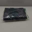 Smiry Bathroom Rugs Sets 2 Piece, Soft Absorbent Chenille Machine Washable Non Slip Shaggy Bath Rug Set for Tub, Shower, and Floor (30x20+24x16, Black)