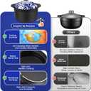 Heavy Duty Claypot - Replaces both a dutch oven and stock pot (4.5 Quart)