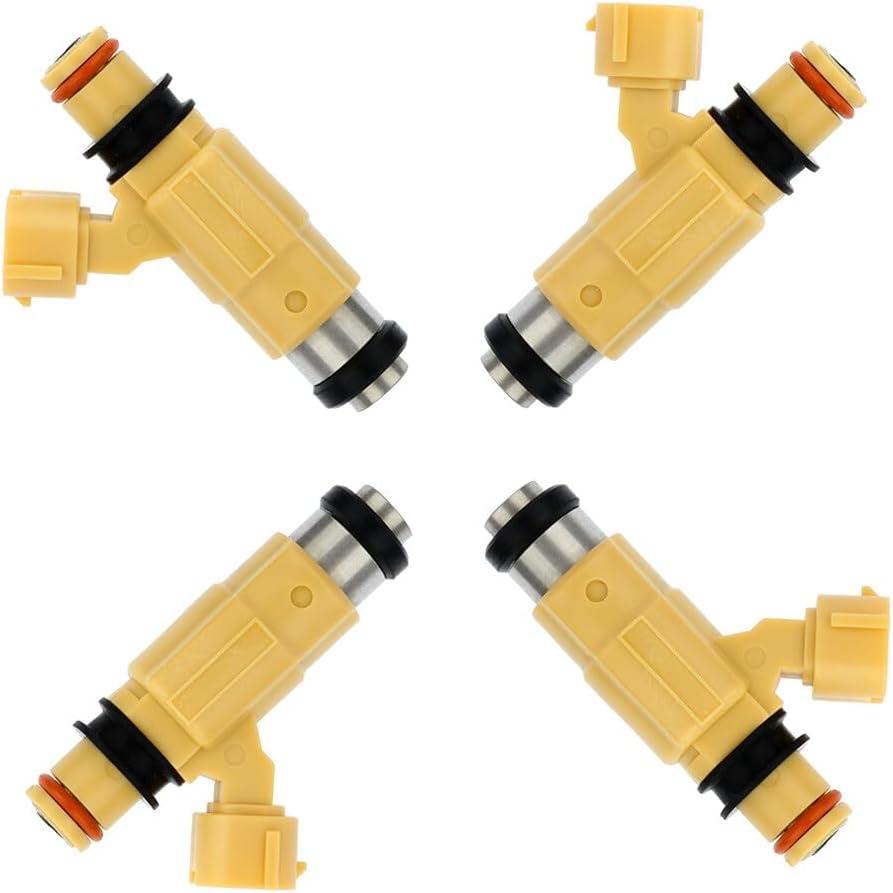 for Dodge Fuel Injectors Sets fit for 2001 2002 2003 2004 2005 for Dodge Stratus,2000-2005 for Mitsubishi Eclipse,Galant 1999-2003,Lancer 2002-2003,FI004 CDH240 Injectors 4pcs