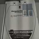KOHLER 20110-0 Brevia, Slow Close Toilet Seat, Elongated Toilet Seat, Grip-Tight Bumpers Quick-Attach Hardware, White