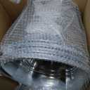 Tessco 4 Pcs 4 Gallon Galvanized Metal Tubs Large Ice Buckets for Parties Beverage Drink Tin Bins Champagne Cocktail Wine Cooler for Summer Mimosa Bar Supplies (Classic,Silver)