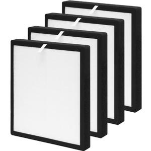 TZ-K2-A HEPA Filter, Compatible with ToLife TZ-K2 Air Purifier, TZ-K2-A Replacement Filters, 4 Pack