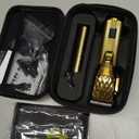 FADEKING® Professional Hair Clippers for Men - Cordless Hair Clippers (Clipper+Trimmer, Gold+Bronze)