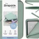 Strapsicle Silicone Clutch for Kindle & E-Readers  Multi-Purpose Bag for Phone, Wallet & Keys  Fits 6.87 Paperwhite 2024, 6 Kindles, Kobos, Nook & iPad mini 6  Anti-Dust Coating - Sage