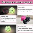 2 x 5PCS Date Night DiceCouples Games for Girlfriend or BoyfriendFun Night Dating Decision Dice for Husband Wife Christmas Birthday Gifts for Women Men