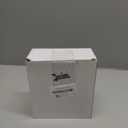 Jexine 4 Pieces Mini Christmas Wreaths for Kitchen Cabinet Small Christmas Candle Rings Wreaths Pillars Candle Rings Table Centerpieces Hanging Garlands for Front Door Window Decor (No Red Ribbon)