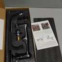 Wall Mount Kitchen Faucet 8" Center Commercial Sink Faucet with 14" Swivel Spout Dual Handles Brass Utility Sink Faucet for Laundry Room Restaurant Polish Chrome