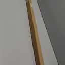 Shower Door Glass Support Bar, 26.96" to 48.54" Adjustable Stainless Steel Wall-to-Glass Shower Stabilizer Rod for 1/4", 5/16", 3/8", Chrome