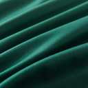 H HOUSEHOLD 100% Cotton Body Size Pillowcases, Super Soft and Cozy, Wrinkle, Fade, Stain Resistant with Envelope Closure Bed Pillow Cases (Body (20" x 54"), Dark Green)